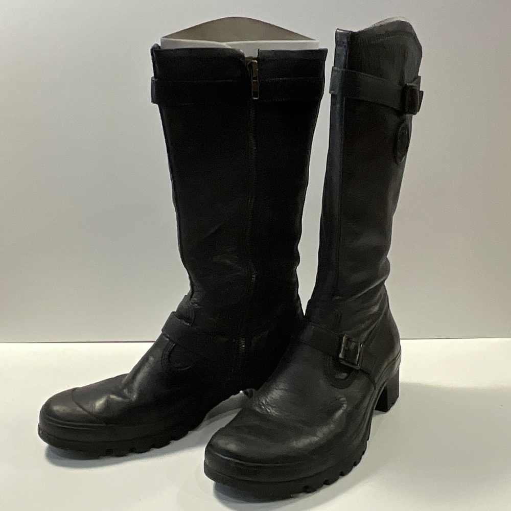 Palladium walker buckle boot black